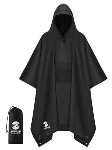 SaphiRose Double Layer Rain Poncho