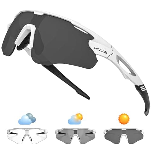 VICTGOAL Photochromic Cycling Sunglasses