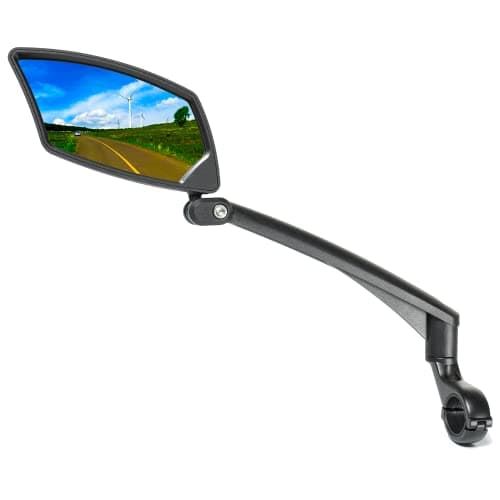 BriskMore 13 Inch Extended Handlebar Mirror