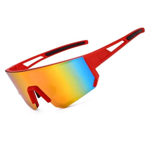 GLARDEFE Wraparound Sports Sunglasses