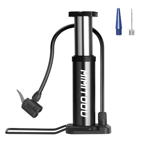 MIMITOOU Foot-Pedal Mini Bike Pump