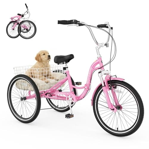 MOPHOTO Adult Folding Tricycle