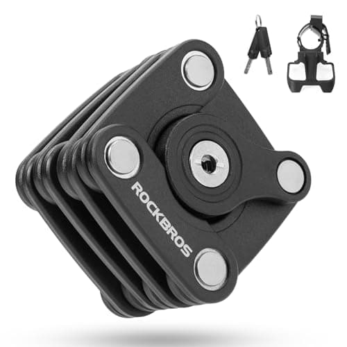 ROCKBROS 4.9 ft Folding Bike Lock