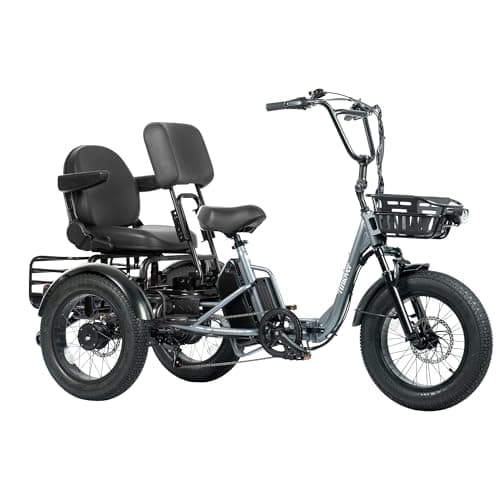TINIOVER Creek Folding Electric Tricycle