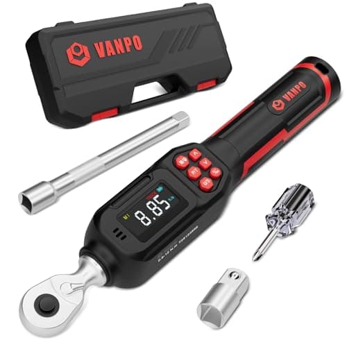VANPO Digital Torque Wrench 1/4-Inch