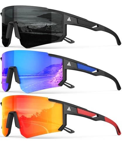 QALLY Polarized Sports Sunglasses