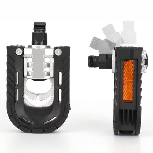 HANEVEAR Folding Pedals with Reflectors