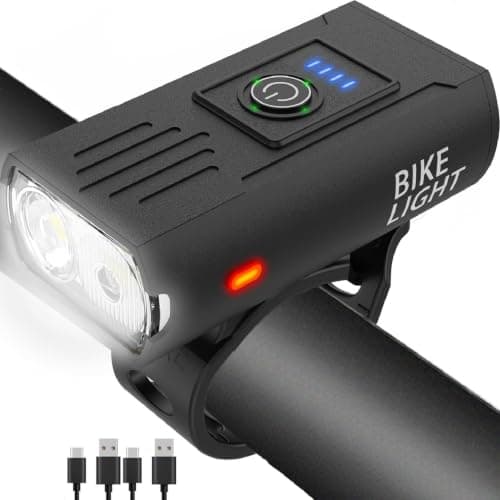 Victoper USB Rechargeable Bike Light