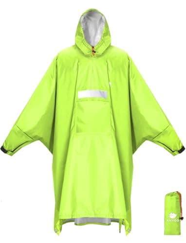 ANYOO Hooded Rain Poncho