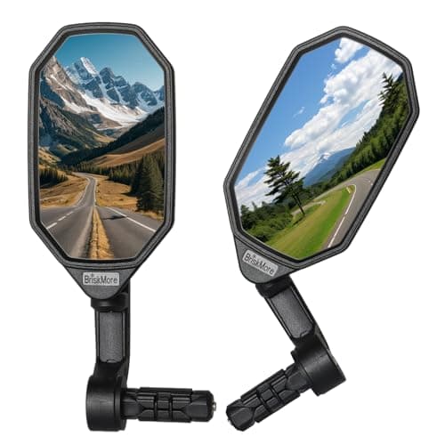 BriskMore Bar End Bike Mirrors (pair)