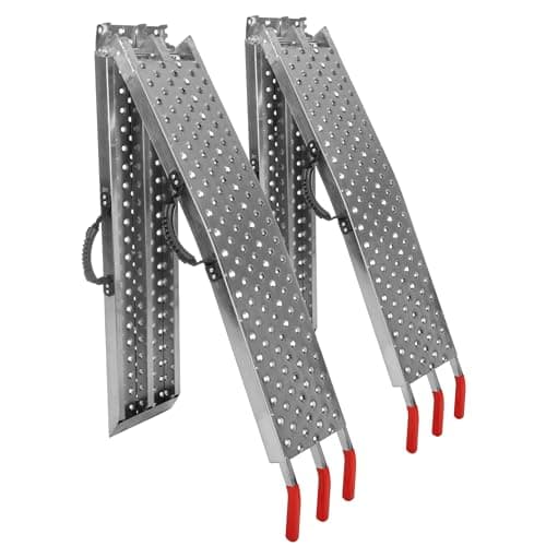 Stalwart 77 Inch Folding Ramps, Set of 2