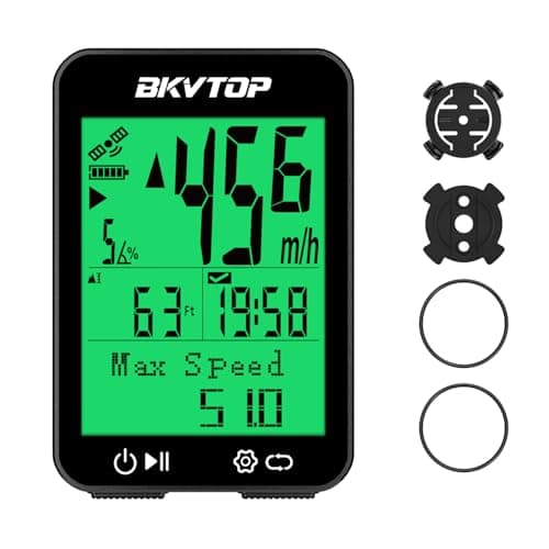 BKVTOP Wireless GPS Bike Computer