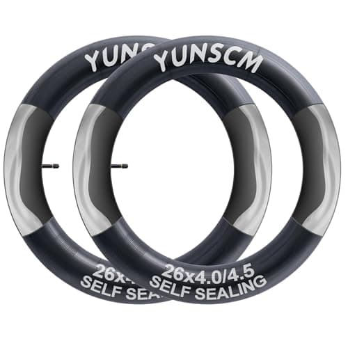 YunSCM 26 x 4.0 to 4.50 Self-Sealing Tube, 2 Pack