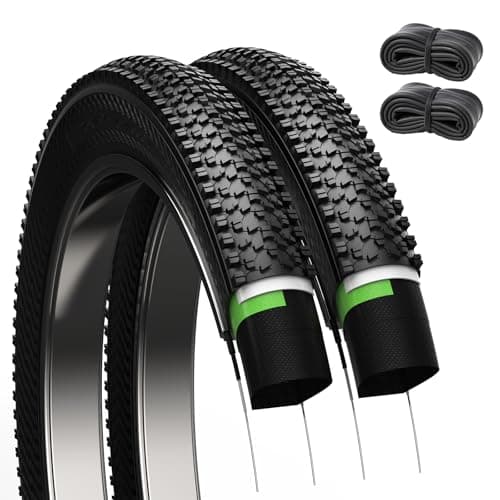 Kulifoo 26 x 1.95 Folding Tires with Tubes, 2 Pack