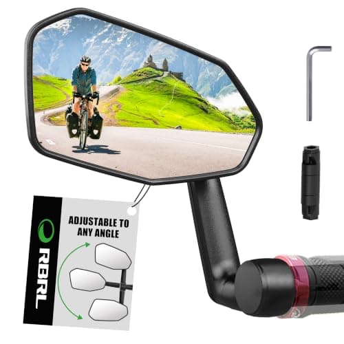 RBRL Extra Large Bar-End Mirror
