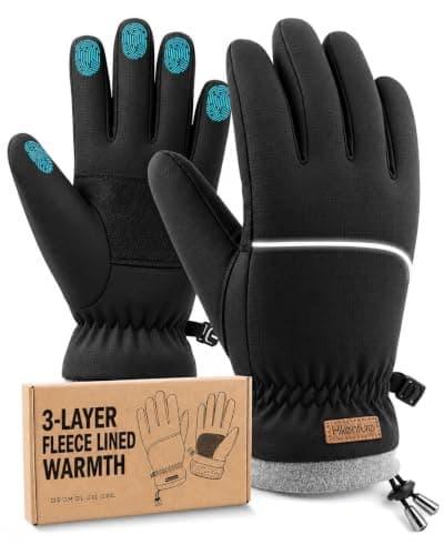 Hikenture Fleece-Lined Winter Gloves