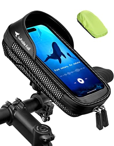 whale fall Waterproof Handlebar Phone Bag