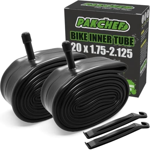PAKCHEF Heavy Duty 20 x 1.75-2.125 Inner Tube, Set of 2