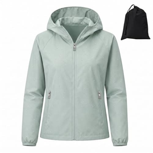 threepurple Women's Rain Jacket