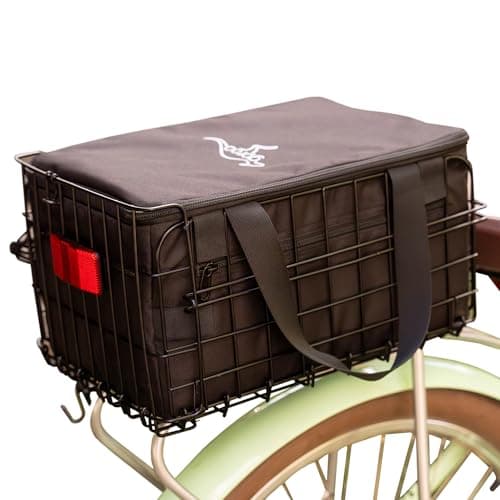 goroo Foldable Basket with Insulated Cooler Bag