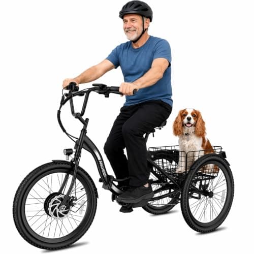 ANCHEER 24 Inch Folding Electric Trike