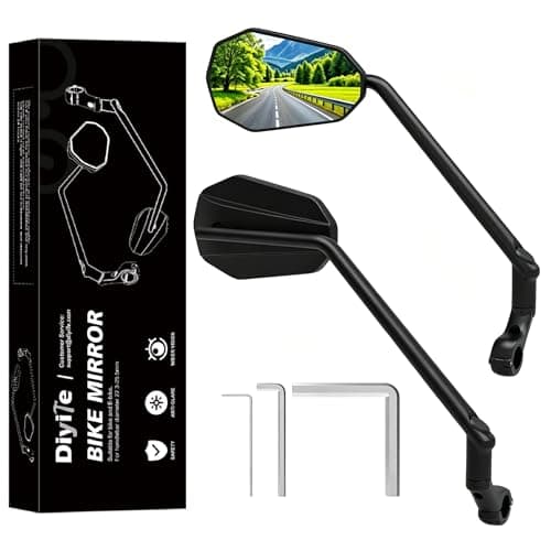 Diyife Long Bike Mirror, 2 Pack