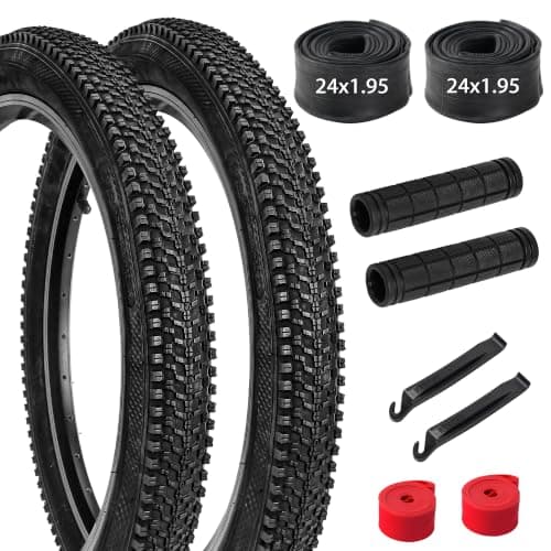 Lukasports 24 x 1.95 Tire and Tube Set