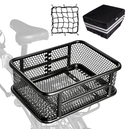 RAYMACE Perforated Rear Bike Basket