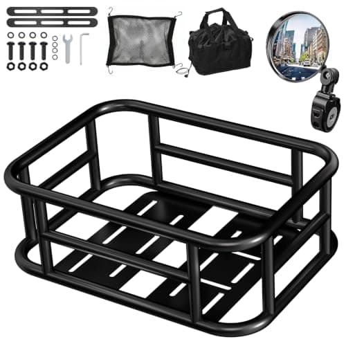 YEYPOP Heavy Duty Rear Bike Basket