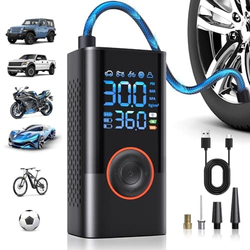 Dual-Power Cordless Mini Inflator