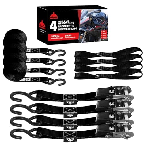 Jack Boss 1 Inch x 15 Foot Ratchet Set