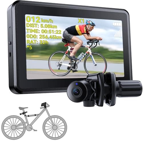 FEISIKE 4.3-inch Camera with Cyclocomputer
