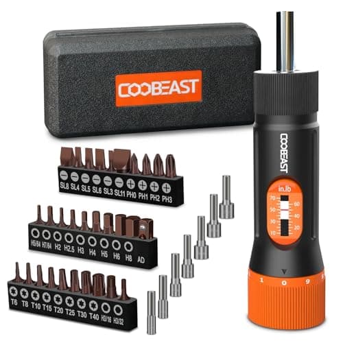 coobeast 38 Piece Torque Screwdriver