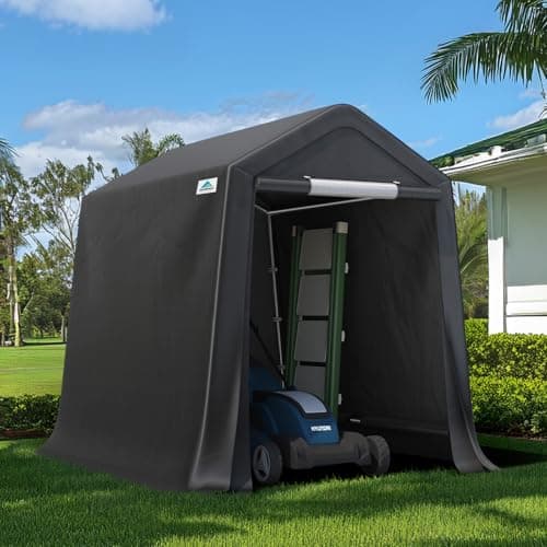 ADVANCE OUTDOOR 6x8 Portable Storage Shelter
