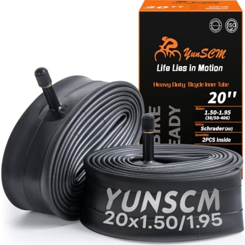 YunSCM 20 x 1.50/1.75/1.95 Heavy Duty Tubes (38/50-406) AV32mm, 2 PCS