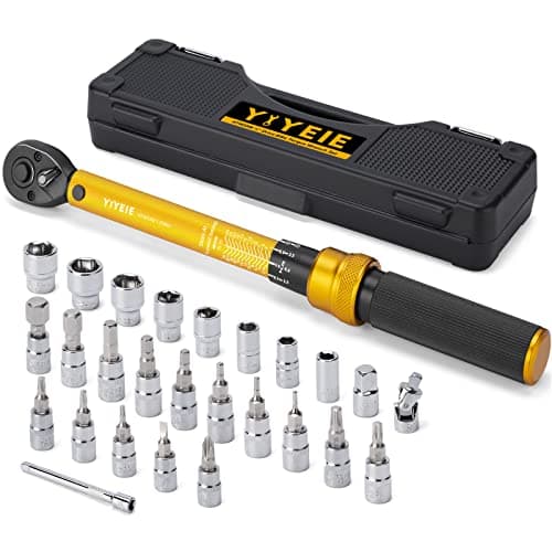 YIYEIE 27-Piece Bike Torque Wrench