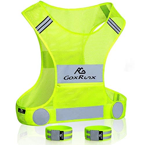 GoxRunx Reflective Vest with Arm Bands