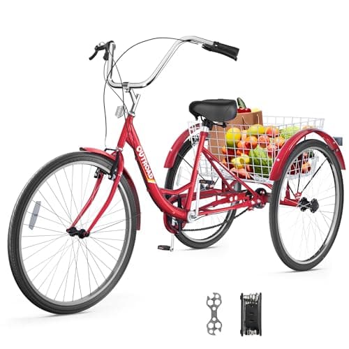 Outroad 24/26 Inch Single-Speed Trike