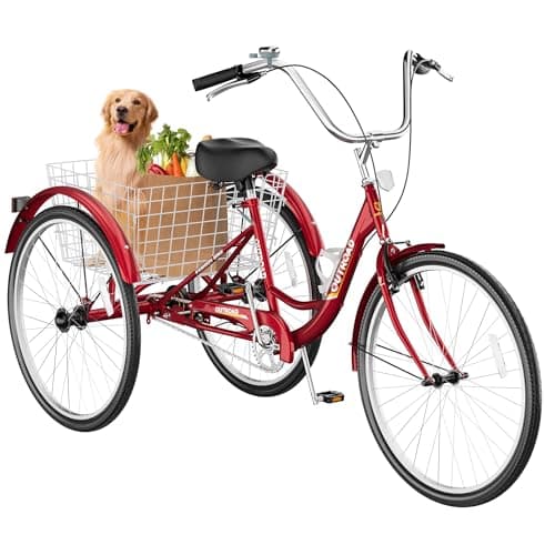 Incbruce 26 Inch Single Speed Cargo Tricycle