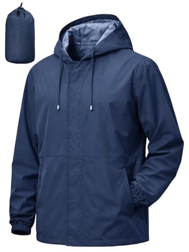 UIQUR Men's Waterproof Cycling Jacket (Navy)