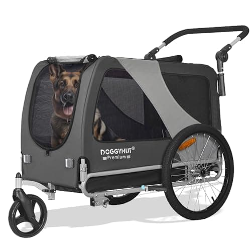 DOGGYHUT Premium XL Pet Trailer