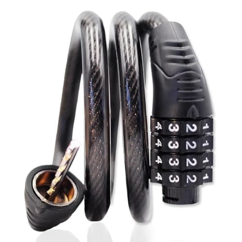 Jokmae 32 in Combination Cable Lock