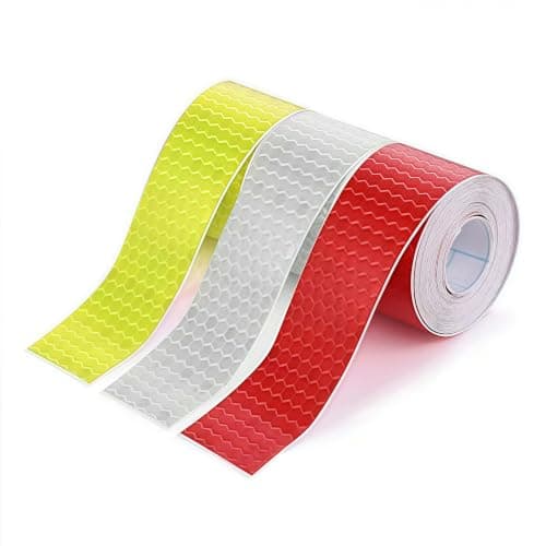 WENFUMUSIC Reflective Tape 3-Roll Pack, 1 in x 10 ft