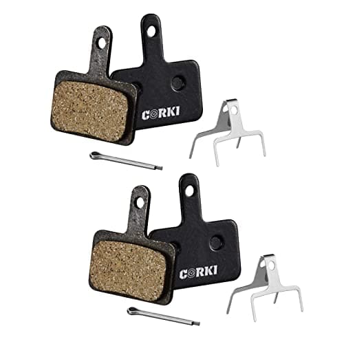 Corki Cycles Resin Disc Brake Pads, 2 Pairs