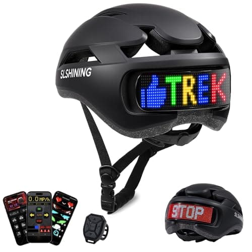 asteron LED Display Bike Helmet