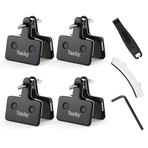 Yasiby 4 Pair Disc Brake Pads with Tools