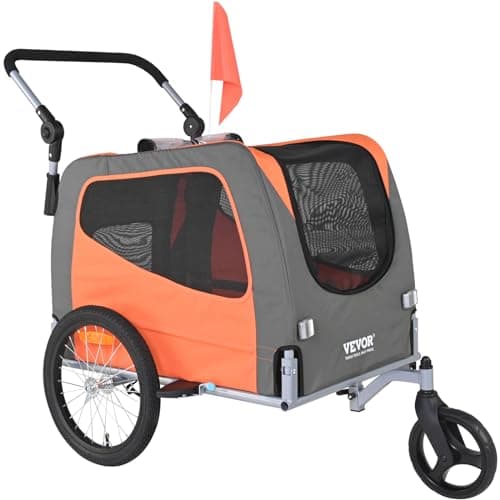 VEVOR Dog Bike Trailer 66 lb