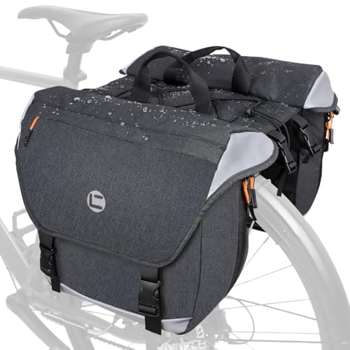 NDakter 35L Expandable Reflective Panniers