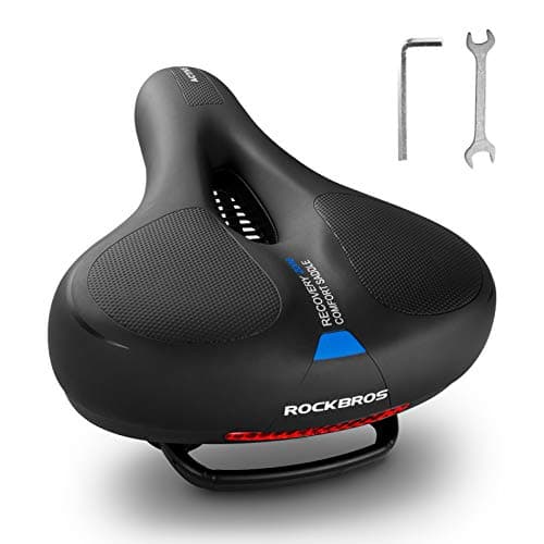 ROCKBROS Wide Soft Bike Seat Cushion