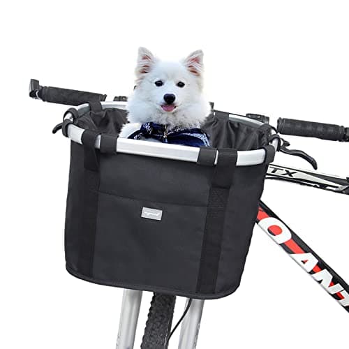 RAYMACE Folding Handlebar Dog Basket